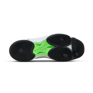 Wilson Hurakn Pro V2 Men's Padel Shoes - Black/White/Green Gecko