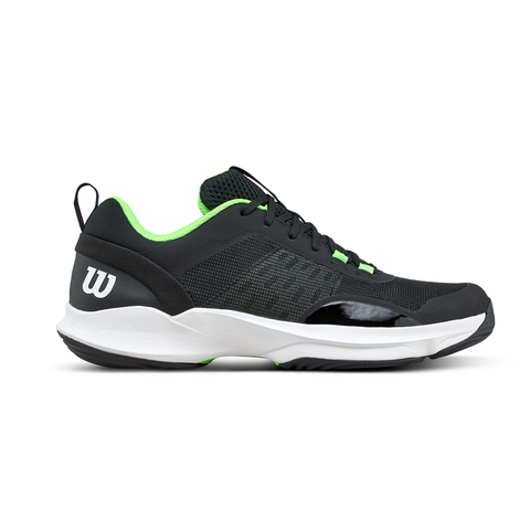Wilson Hurakn Pro V2 Men's Padel Shoes - Black/White/Green Gecko