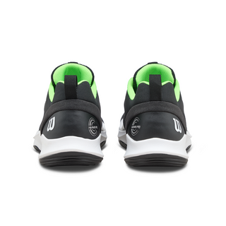Wilson Hurakn Pro V2 Men's Padel Shoes - Black/White/Green Gecko