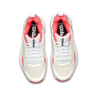 Wilson Hurakn Pro V2 Womens Padel Shoe - White/Dubarry
