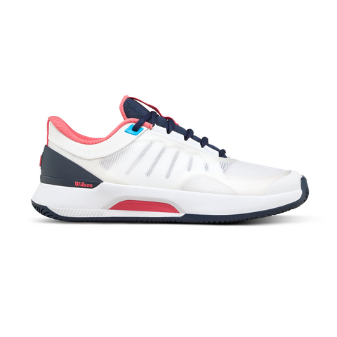 Wilson Intrigue Tour Womens Tennis Shoe - White/Navy/Dubarry