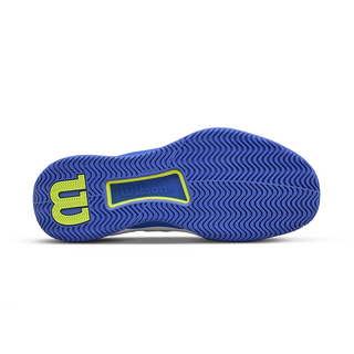 Wilson Intrigue Tour Womens Tennis Shoe - White/Amparo Blue/Safety Yellow