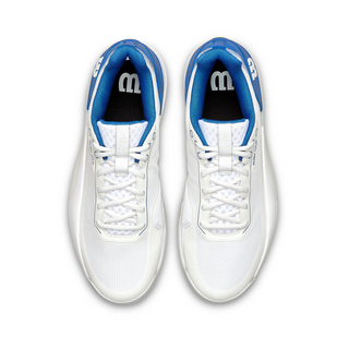 Wilson Rush Tour 5 Men's Tennis Shoe - White/Deja Vu Blue/Lunar Rock - 2026