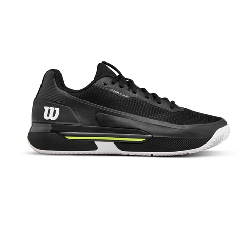 Wilson Rush Pro 5 Clay Men's Tennis Shoe - Black - 2026