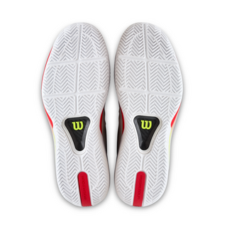 Wilson Rush Tour 5 Men's Tennis Shoe - White/Black/Infrared - 2026
