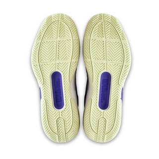 Wilson Rush Pro 5 Clay Men's Tennis Shoe - Gray Dawn/Black/Yellow - 2026