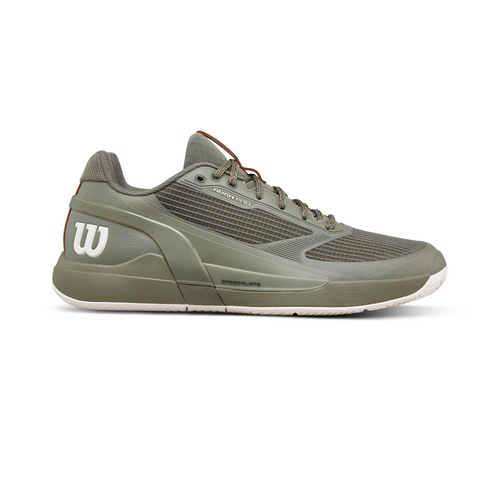 Wilson Rush Pro 5 DST Men's Tennis Shoe - Vetiver/Tofu/Caramel Cafe - 2026