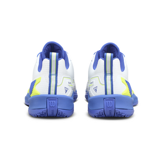 Wilson Rush Pro 4.5 Men's Tennis Shoe - White/Amparo Blue/Safety Yellow