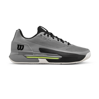 Wilson Rush Tour 5 Men's Tennis Shoe - Titanium/Black/Safety Yellow