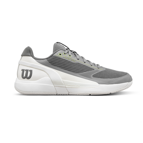 Wilson Rush Pro 5 Men's Tennis Shoe - Titanium/Snow White