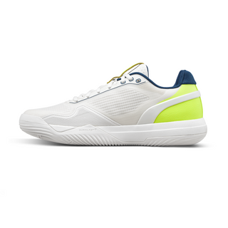 Wilson Rush Pro 5 Men's Padel Shoes - Snow White/Safety Yellow