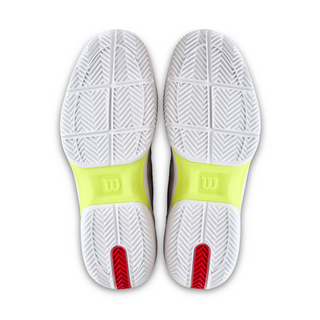 Wilson Rush Lite 5 Men's Tennis Shoe - White/Black/Infrared - 2026