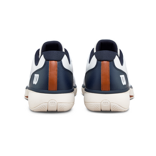 Wilson Rush Lite 5 Men's Tennis Shoe - White/Navy Blazer/Tofu - 2026