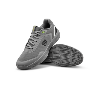 Wilson Courtglide Men's Tennis Shoes - Titanium/Black