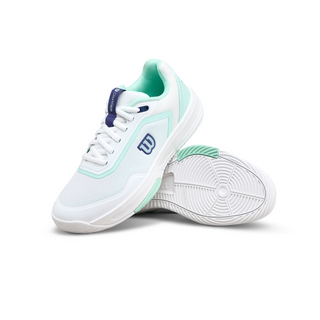 Wilson Courtglide Women's Padel Shoes - White Bay/Skipper Blue