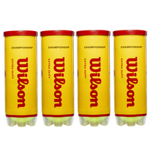 Wilson Championship Extra Duty Tennis Balls - 4 Tube (12 Balls)