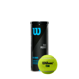 Wilson Tour Premier All Court Tennis Balls - 1 Tube (3 Balls)