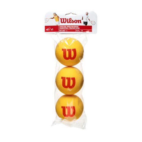 Wilson Starter Tour Foam Tennis Balls - 3 Pack