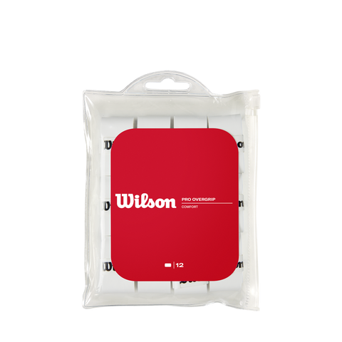 Wilson Pro Overgrip - Pack of 12 Grips - Comfort