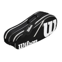 Wilson Advantage III Medium Tennis Racket Bag - Black/White