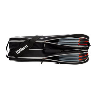 Wilson Advantage III 6 Racket Bag - Black/White