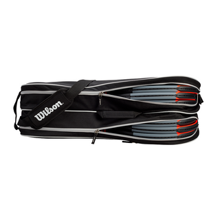 Wilson Advantage III 6 Racket Bag - Black/White