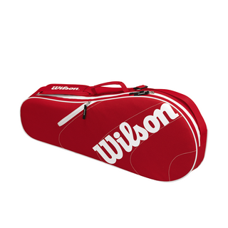 Wilson Advantage III 3 Racket Bag - Red