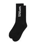 Wilson Crew Logo Socks - 1 Pair - Black
