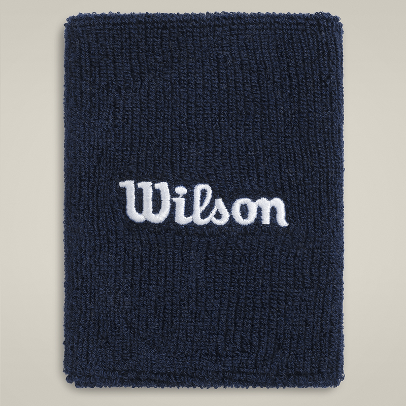 Wilson Wide Terry Logo Wristband