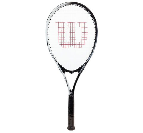 Wilson Tour Slam 110 Tennis Racket + Cover - Black/White