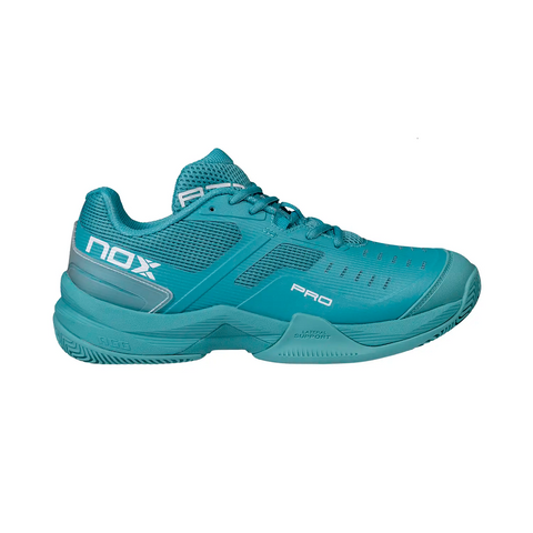 NOX AT10 Pro Mens All Court Padel Shoes - Turquoise