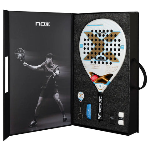 NOX AT Genius 18K Alum Limited Edition Buenos Aires Padel Racket Box Set
