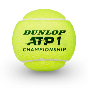 Dunlop ATP Championship Tennis Ball Tube - 4 Ball Can