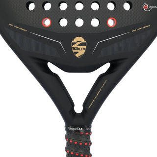Siux Black Carbon Revolution 3K Padel Racket - 2025