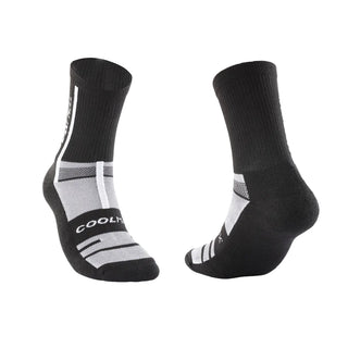 Bullpadel BP261 Coolmax High Socks - 1 Pair - Black