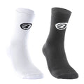 Bullpadel BP263 High Socks - Pack of 2 - Black/White