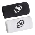 Bullpadel Wide Wristband - 2 Pack - White/Black