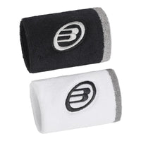 Bullpadel Short Wristband - 2 Pack - White/Black