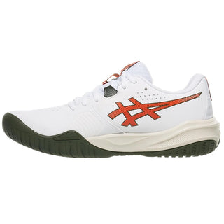 ASICS Gel Challenger 15 Mens Tennis Shoes - White/Cherry Tomato - 2026