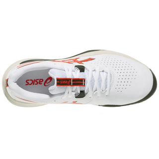 ASICS Gel Challenger 15 Mens Tennis Shoes - White/Cherry Tomato - 2026