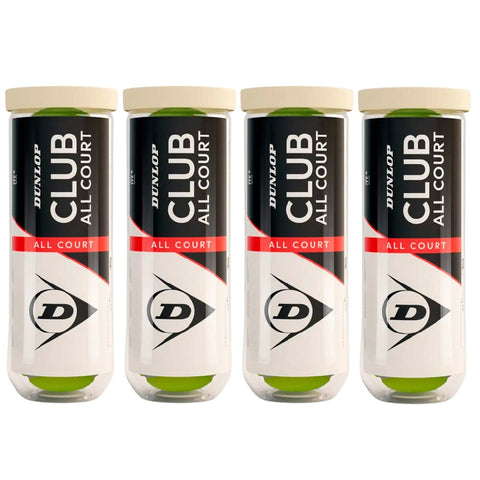 Dunlop Club All Court Tennis Balls  - 12 Balls