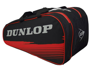 Dunlop Paletero Club Padel Racket Bag - Black/Red