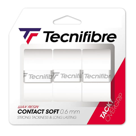 Tecnifibre Contact Soft Overgrip - Pack of 3