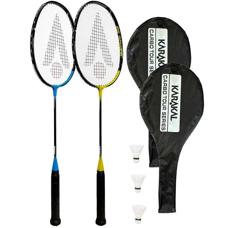 Karakal Power CT 2 Player Badminton Set Including 3 Shuttles