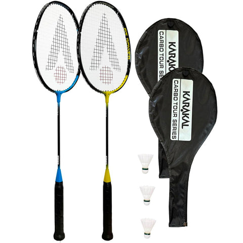 Karakal Power CT 2 Player Badminton Set Including 6 Shuttles