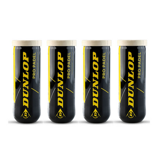 Dunlop Pro Padel Balls - 1 Dozen / 12 Balls