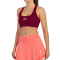 Bullpadel Eleve Womens Sports Bra Top - Plum