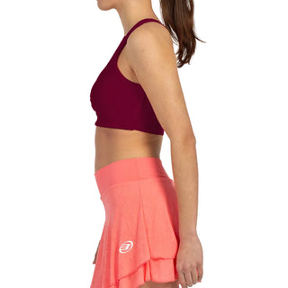 Bullpadel Eleve Womens Sports Bra Top - Plum