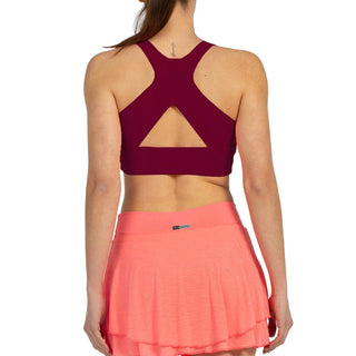 Bullpadel Eleve Womens Sports Bra Top - Plum