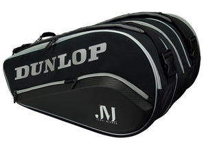 Dunlop Paletero Elite Thermo Padel Racket Bag - Black/Silver